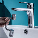 Extensor de torneira giratório 1080° universal - para pia de banheiro à prova de ferrugem