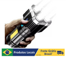 Lanterna Led 5 em 1 - Ultra Brilhante De Longo Alcance - Recarregável USB Portátil