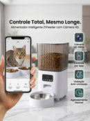 Alimentador Automático Pet 5L com Câmera e WiFi