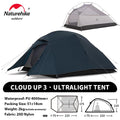 Barraca de Camping Cloud Up para 1, 2 ou 3 pessoas - ultraleve e impermeável