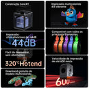 Impressora 3D Anycubic Kobra S1 - Multicolorida com Impressão de Alta Velocidade