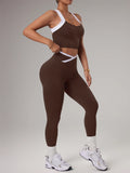 Conjunto Cropped Alças Cruzadas + Legging
