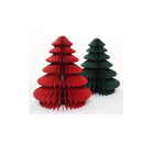 Enfeites de Papel Colmeia para Mesa de Natal