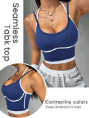 Top Esportivo Bicolor Costas Nadador