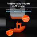 Impressora 3D Anycubic Kobra S1 - Multicolorida com Impressão de Alta Velocidade