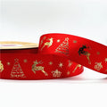 Fita de Natal Estampada 25mm (5 metros)