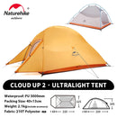 Barraca de Camping Cloud Up para 1, 2 ou 3 pessoas - ultraleve e impermeável