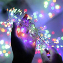 Pisca-Pisca LED Formato Fogos de Artifício com Controle Remoto
