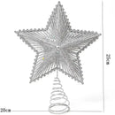Estrela de Ponta para Árvore de Natal Glitter 25cm