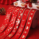 Fita de Natal Estampada 25mm (5 metros)