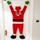 Papai Noel Escalador para Pendurar (Janela, Varanda, Telhado)
