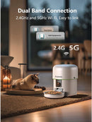 Alimentador Automático Pet com Câmera HD 1080P e WiFi