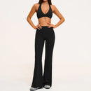 Conjunto Manga Longa + Calça Flare