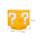 Luz noturna LED Super Mario Bros com carregamento USB