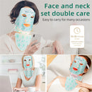 Máscara de Terapia de Luz LED 8 Cores - Facial e Pescoço