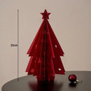 Enfeites de Papel Colmeia para Mesa de Natal