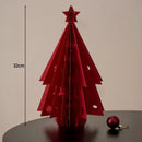 Enfeites de Papel Colmeia para Mesa de Natal