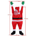 Papai Noel Escalador para Pendurar (Janela, Varanda, Telhado)