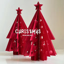 Enfeites de Papel Colmeia para Mesa de Natal