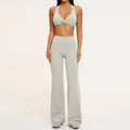 Conjunto Manga Longa + Calça Flare