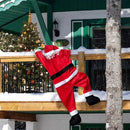 Papai Noel Escalador para Pendurar (Janela, Varanda, Telhado)