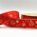 Fita de Natal Estampada 25mm (5 metros)