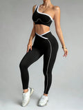 Conjunto Fitness 2 Peças Legging + Top Cintura Alta