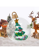 Bola Inflável Gigante de Natal Estampa Floco de Neve