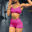 Conjunto Sem Costura Legging + Top Manga Longa