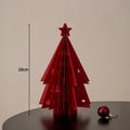 Enfeites de Papel Colmeia para Mesa de Natal