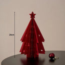 Enfeites de Papel Colmeia para Mesa de Natal