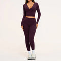 Conjunto Manga Longa + Calça Flare