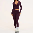Conjunto Manga Longa + Calça Flare