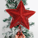 Estrela de Ponta para Árvore de Natal Glitter 25cm