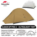 Barraca de Camping Cloud Up para 1, 2 ou 3 pessoas - ultraleve e impermeável
