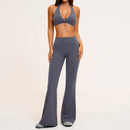 Conjunto Manga Longa + Calça Flare