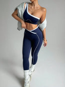 Conjunto Fitness 2 Peças Legging + Top Cintura Alta