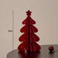 Enfeites de Papel Colmeia para Mesa de Natal